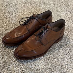 Joseph Abboud Tan Leather Men's Derbys